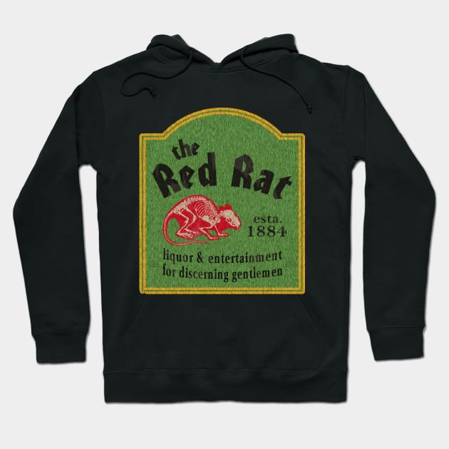 The Red Rat - Fine Spirits and Women Hoodie by KidCrying